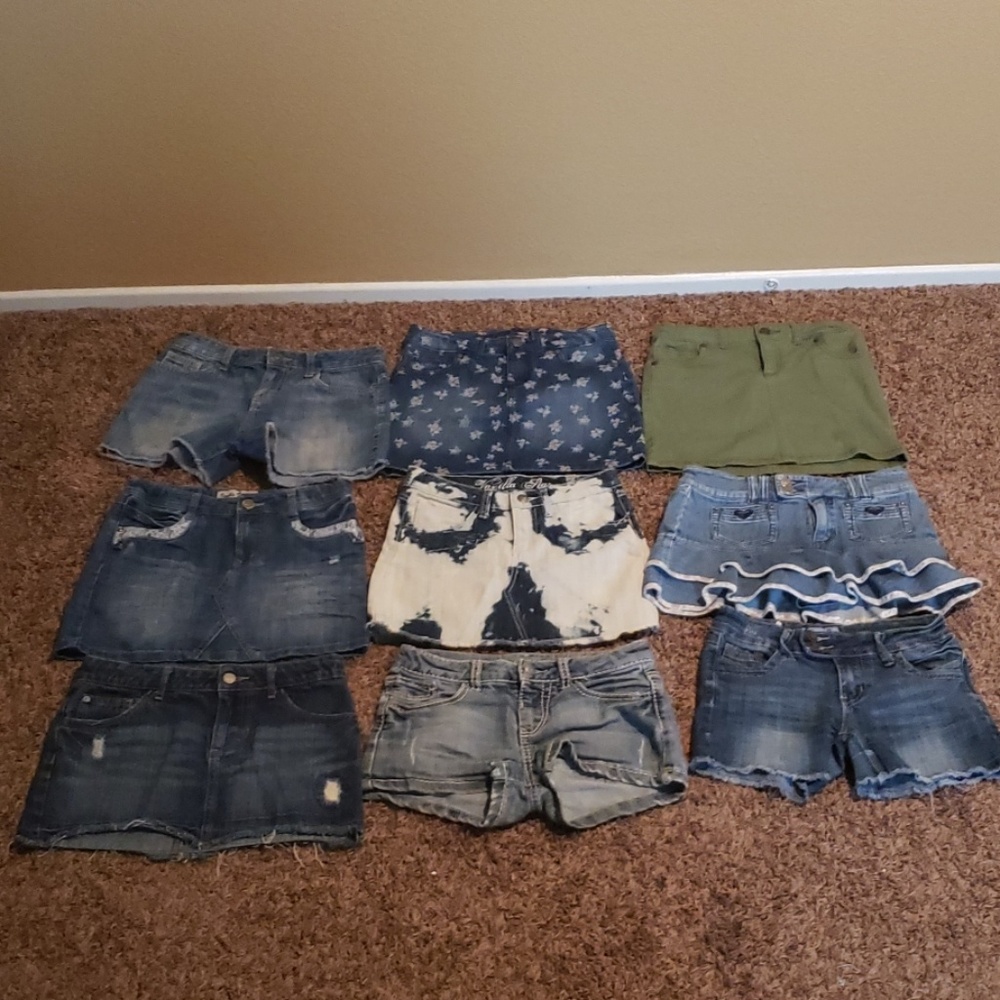 Jean Shorts and Jean Skirts (CH 10 & 12)